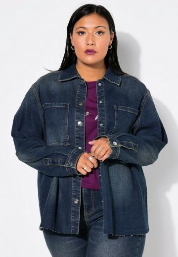 Джинсовая блузка