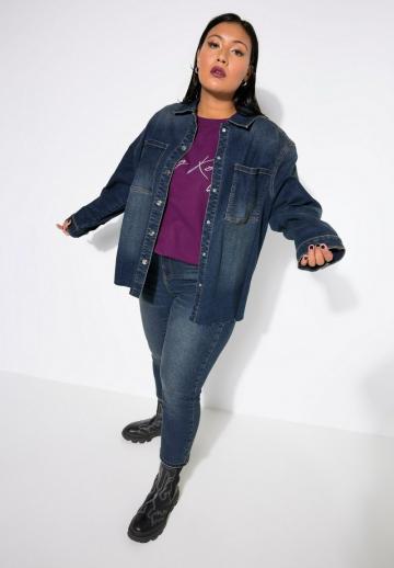 Джинсовая блузка