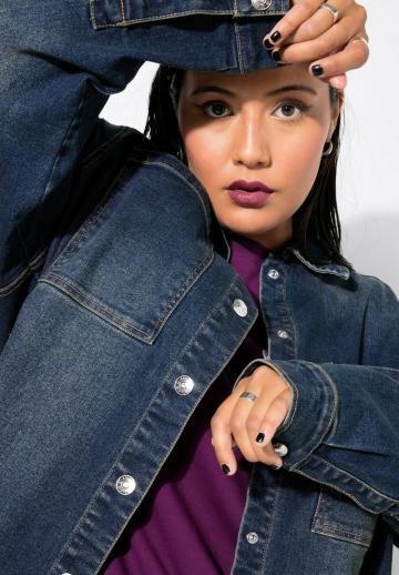 Джинсовая блузка