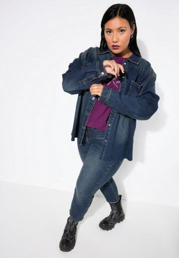 Джинсовая блузка