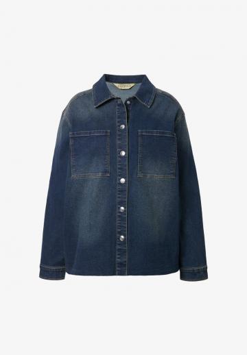 Джинсовая блузка