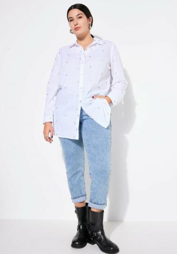 Длинная блузка