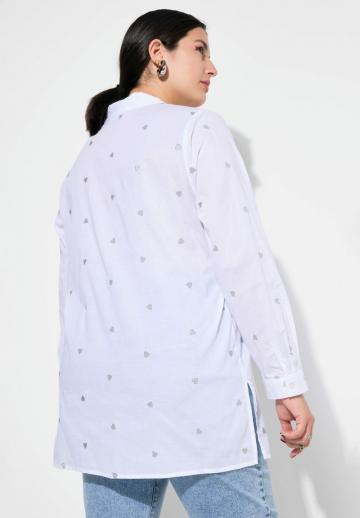 Длинная блузка