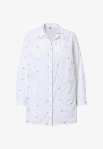 Длинная блузка