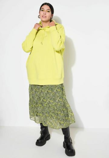 Пуловер с капюшоном