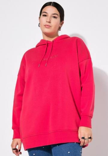 Пуловер с капюшоном