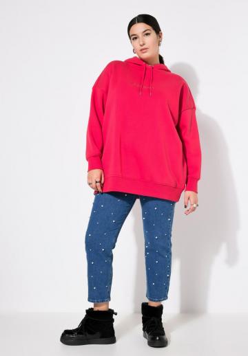 Пуловер с капюшоном