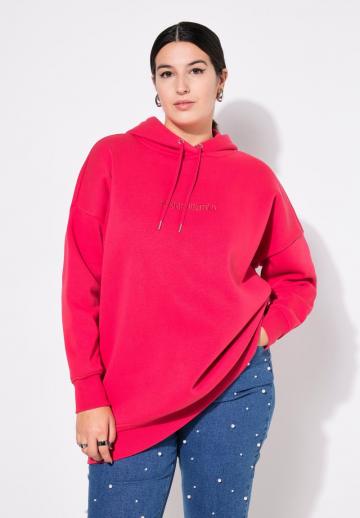 Пуловер с капюшоном