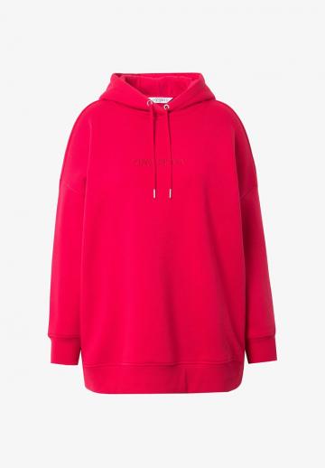 Пуловер с капюшоном