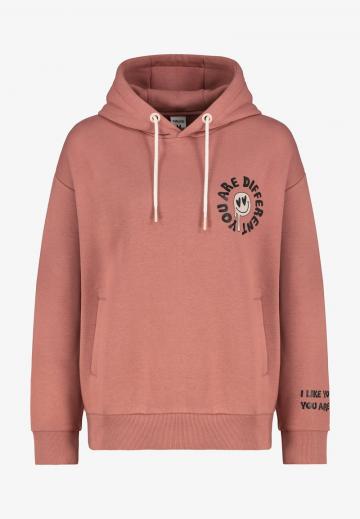 Пуловер с капюшоном