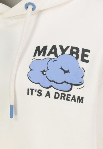 Пуловер с капюшоном