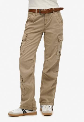 Брюки с накладными карманами