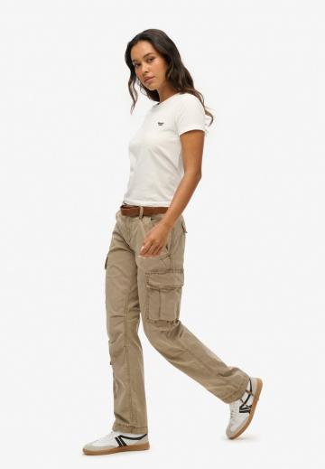 Брюки с накладными карманами