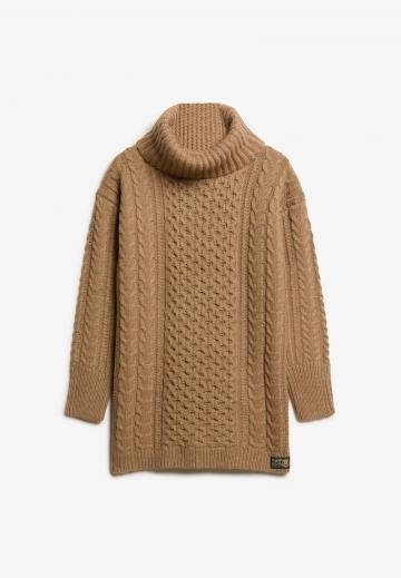 Вязаное платье