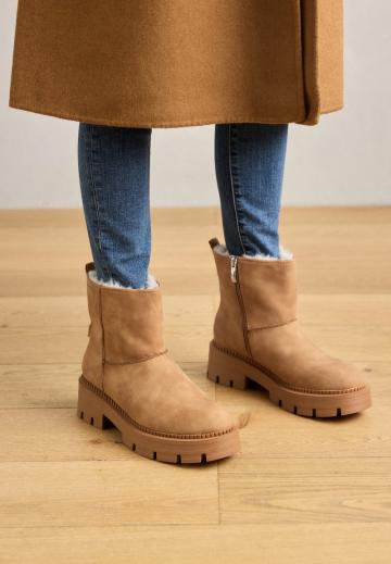 Полусапожки на платформе