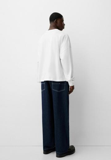 Прямые джинсы