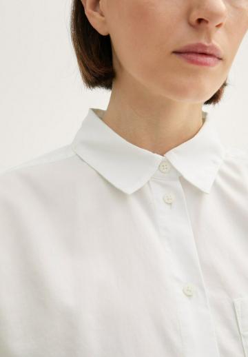 Атласная блузка