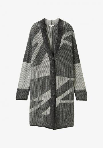 Длинный кардиган