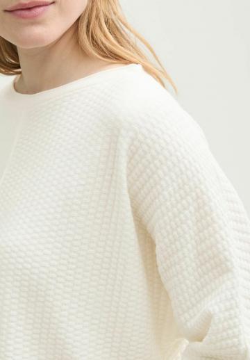 Пуловер с рукавом три четверти