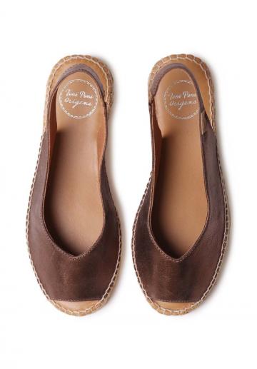 Туфли с открытым носом