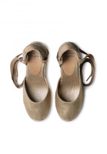 Туфли на танкетке