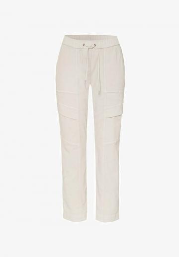 Брюки с накладными карманами