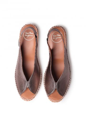 Туфли с открытым носом