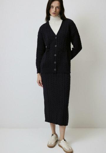 Вязаная юбка