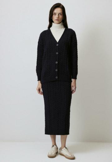 Вязаная юбка