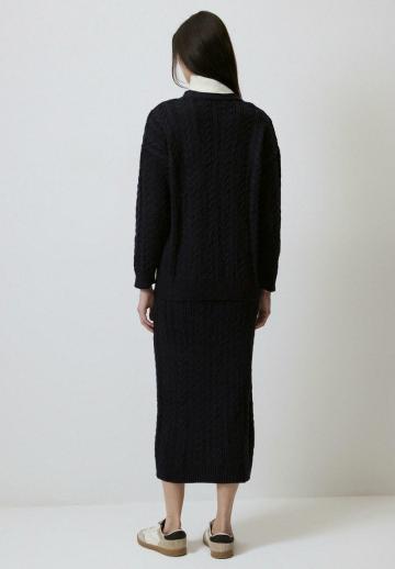 Вязаная юбка