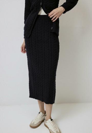 Вязаная юбка