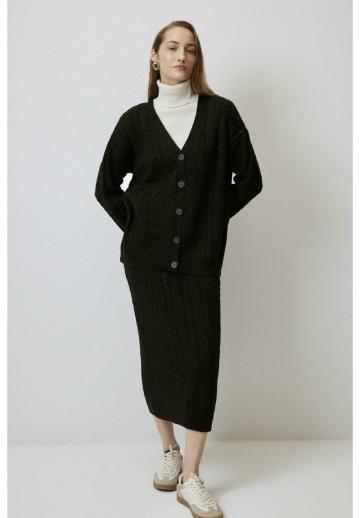 Вязаная юбка