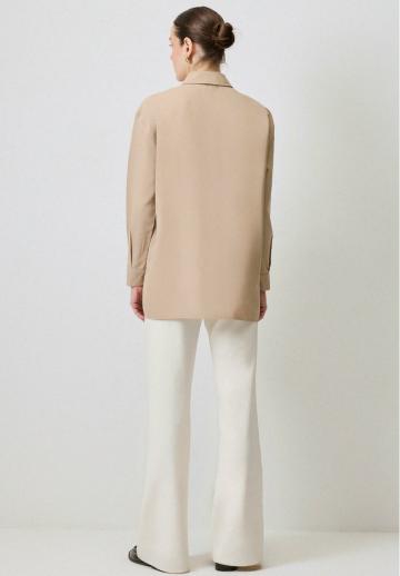 Атласная блузка