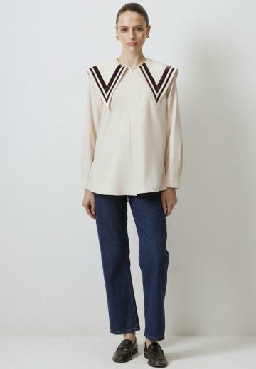 Длинная блузка