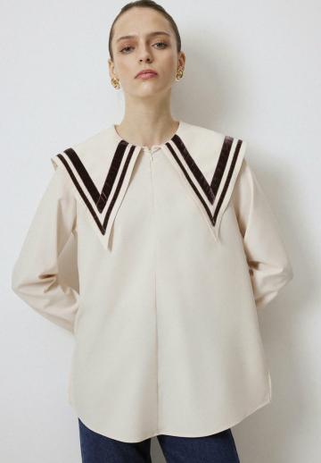 Длинная блузка