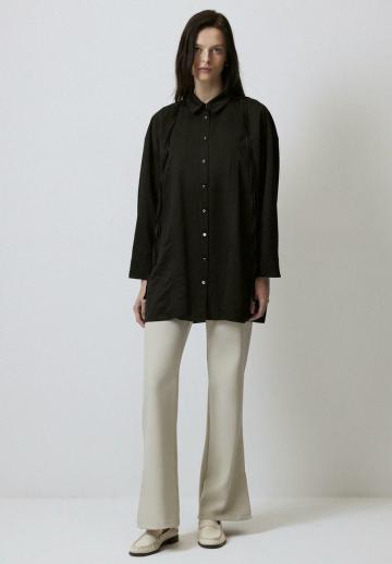 Длинная блузка