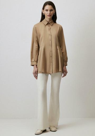 Длинная блузка