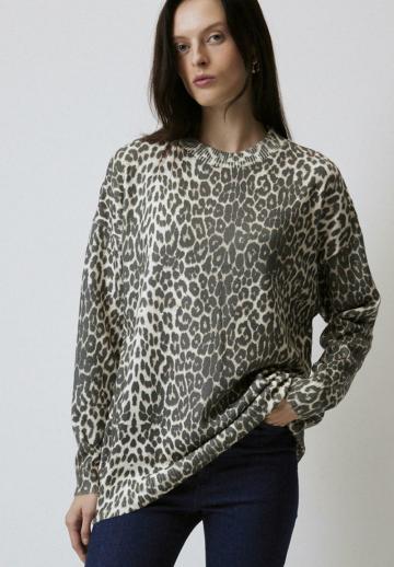 Длинный пуловер