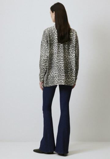 Длинный пуловер