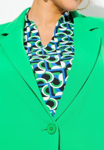 Длинный блейзер