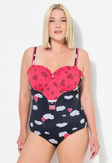 Слитный купальник