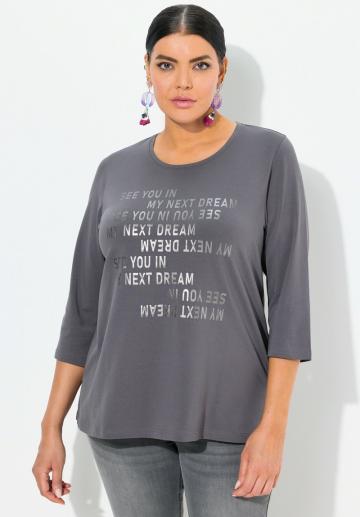 Майка с рукавом три четверти