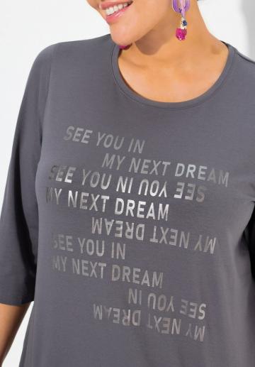 Майка с рукавом три четверти