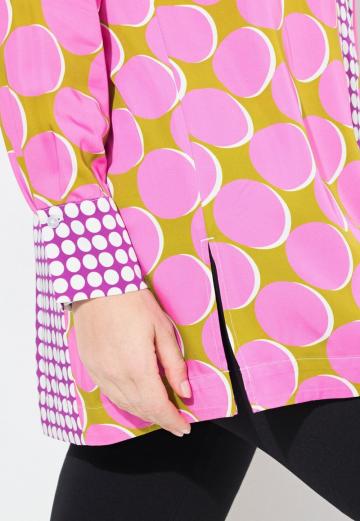 Атласная блузка