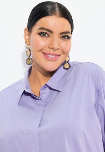 Длинная блузка