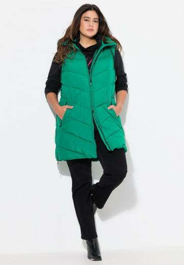 Длинный жилет