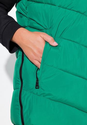 Длинный жилет