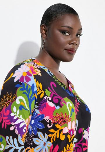 Майка с рукавом три четверти