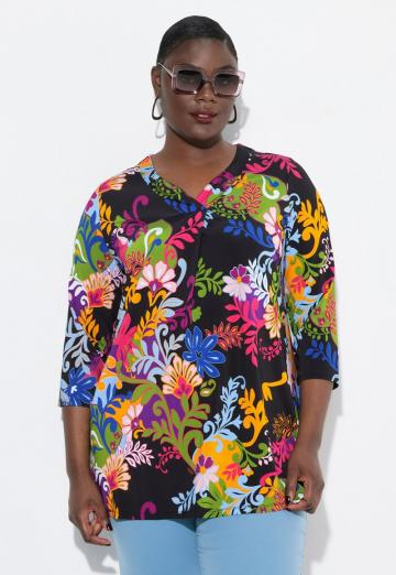 Майка с рукавом три четверти