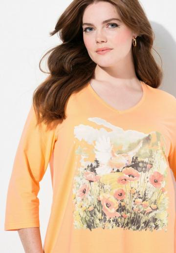 Майка с рукавом три четверти